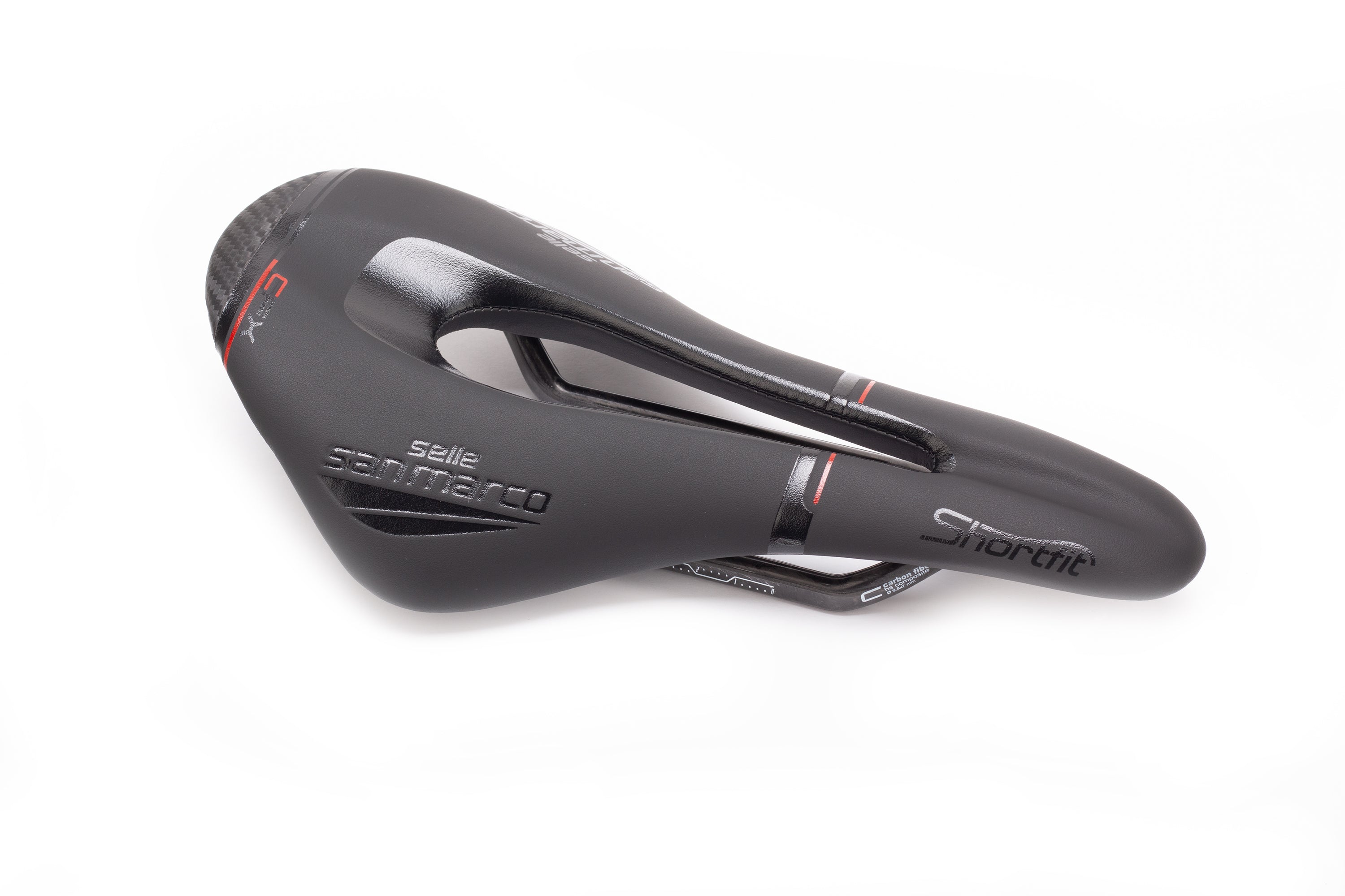 Selle San Marco Shortfit Carbon FX Saddle Narrow Blk/Blk