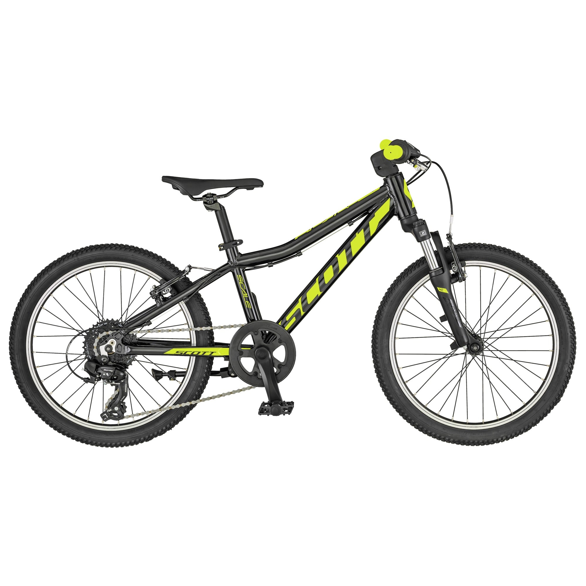 scott mountain bike black and yellow