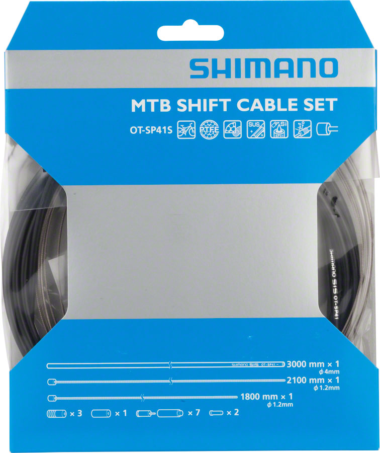 Shimano gear sales cable set mtb