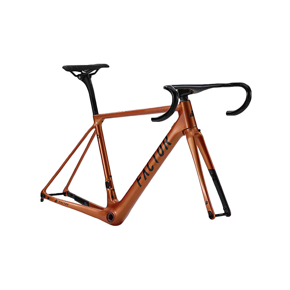 2019 Factor O2 Frameset Burnt Org 56 – Incycle Bicycles