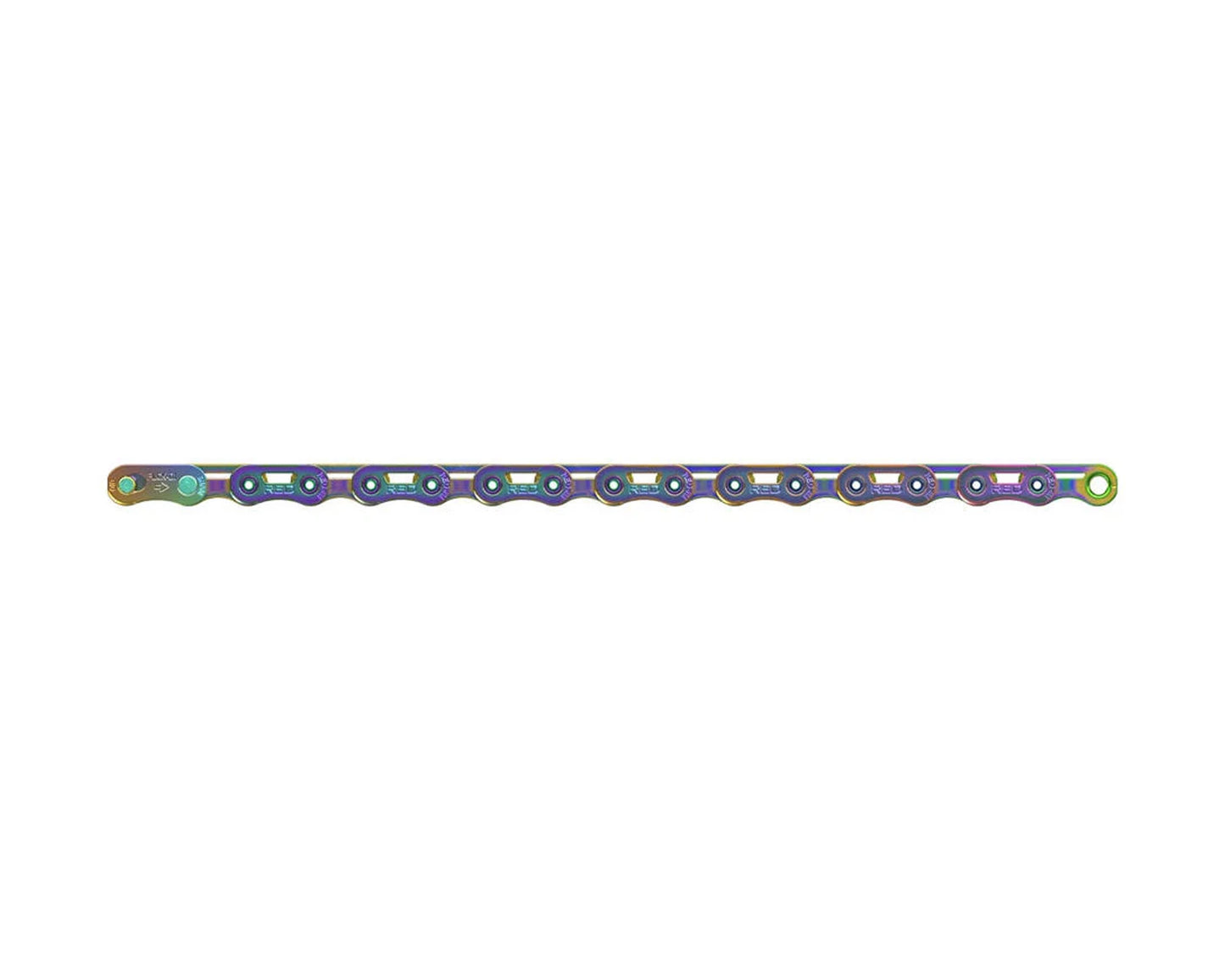 SRAM Red AXS Flattop Chain E1 126links (Rainbow)