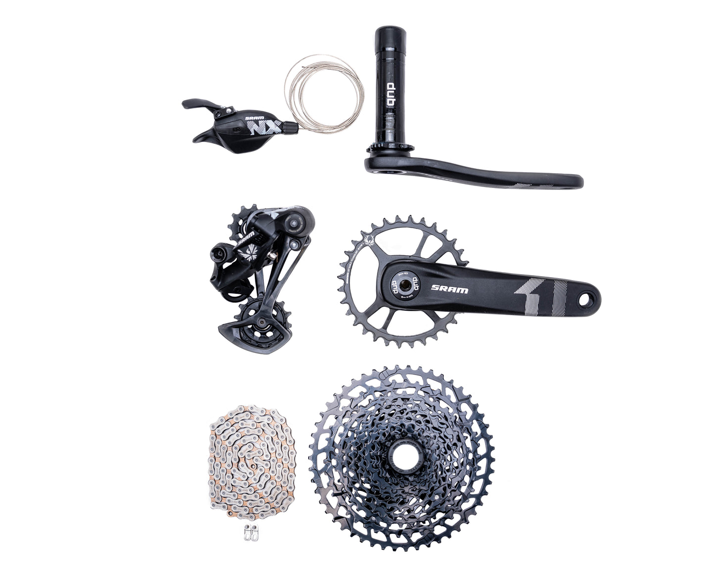 [Open Box] Sram NX Groupset 12sp 11-50t 32t Ring