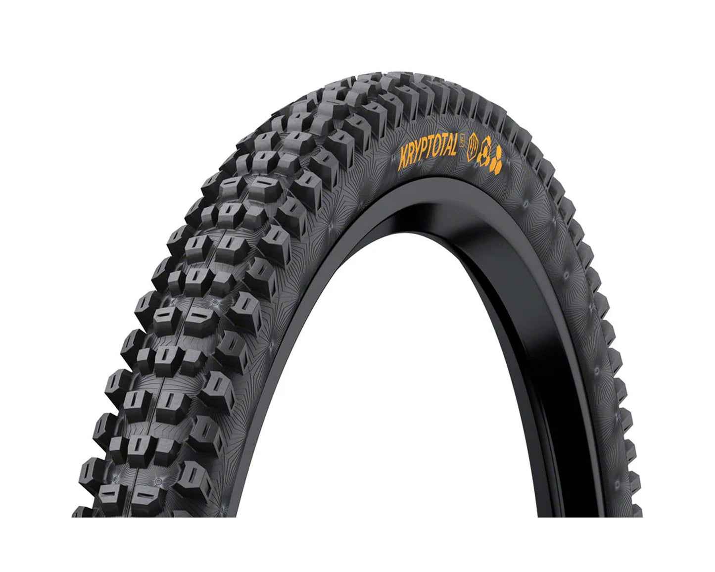 CONTINENTAL KRYPTOTAL FRONT TIRE - 29 X 2.40 TUBELESS FOLDING BLACK ENDURANCE TRAIL CASING E25