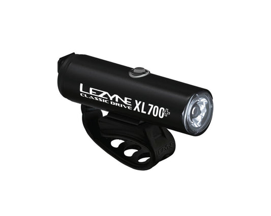 Lezyne Classic Drive XL 700+ Front Headlight Satin Blk