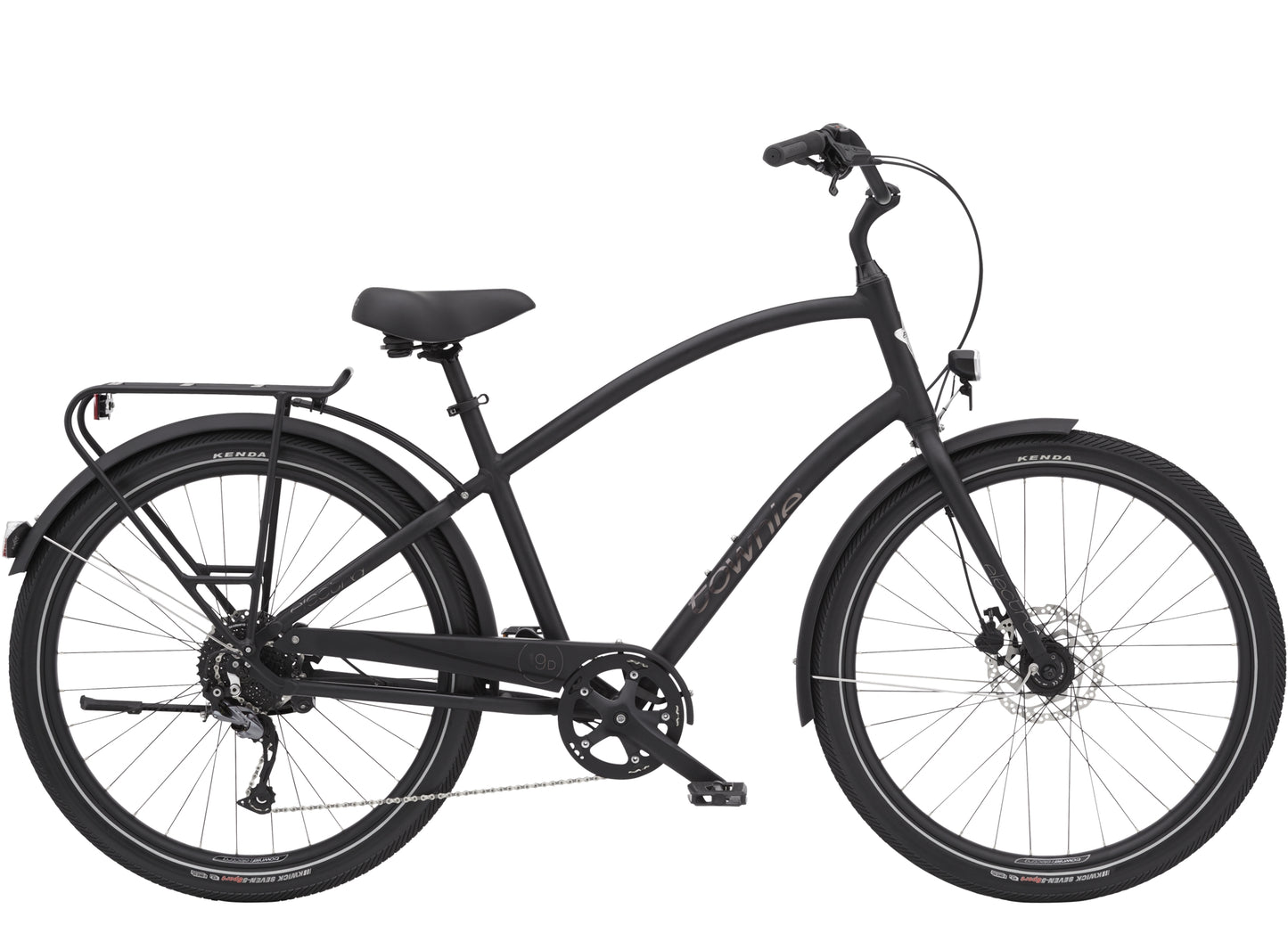 Electra Townie Path 9D EQ Step Over Matte Black MD