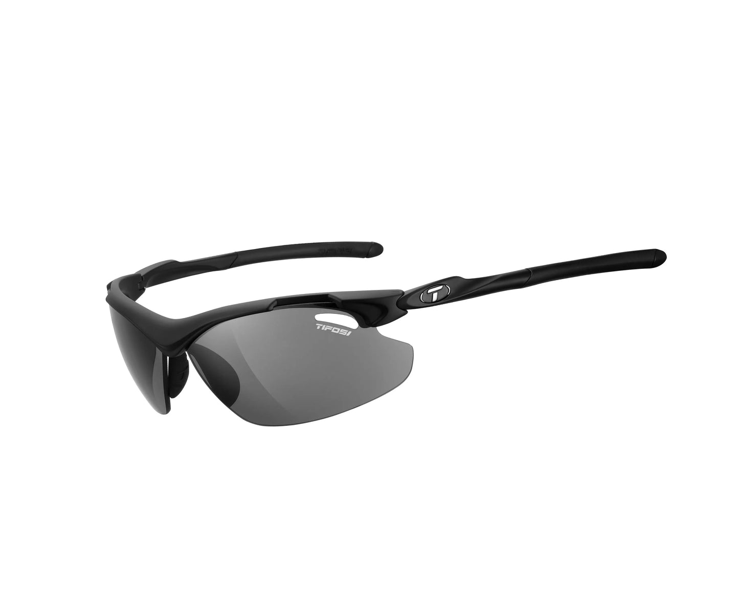 Tifosi Tyrant 2.0 - Matte Black (Smoke/AC Red/Clear Lenses)