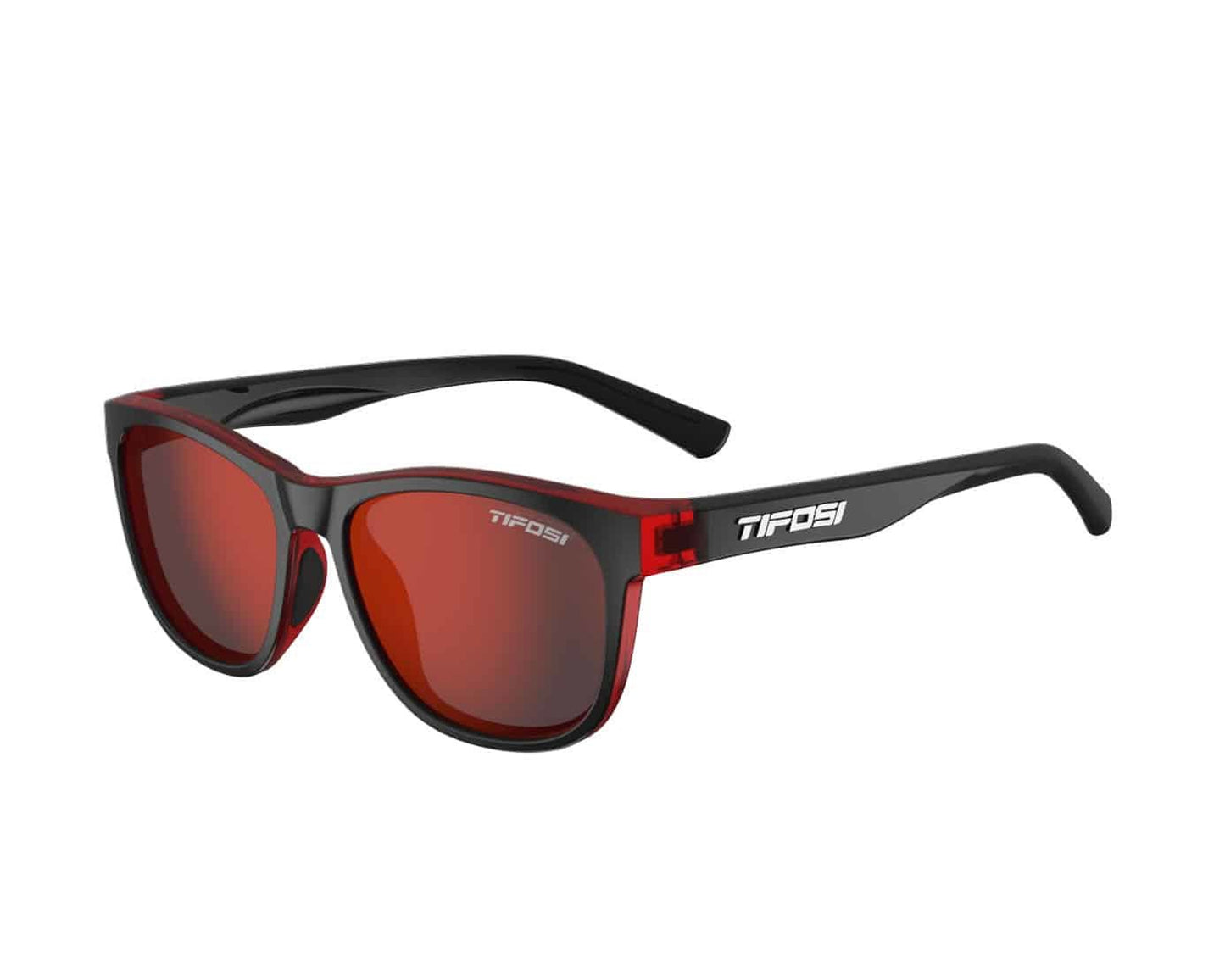 Tifosi Swank - Crimson/Onyx (Smoke Red)