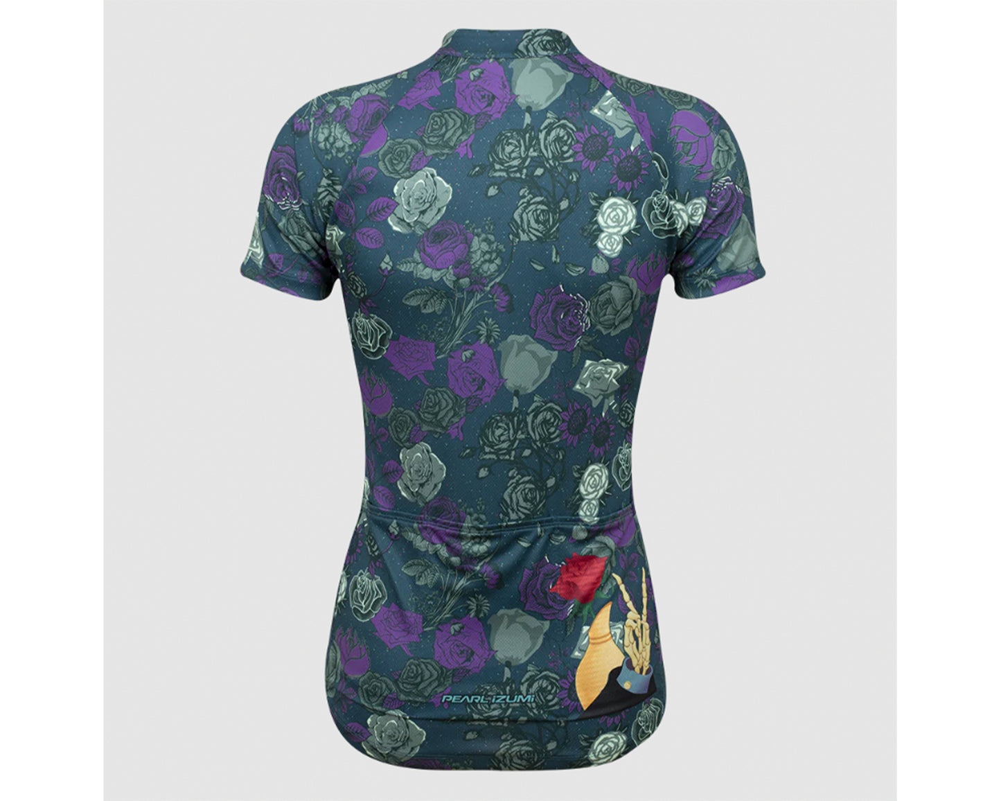 Pearl Izumi Classic Jersey Womens Ltd Ed Grateful Dead Rambler Ocean Blue