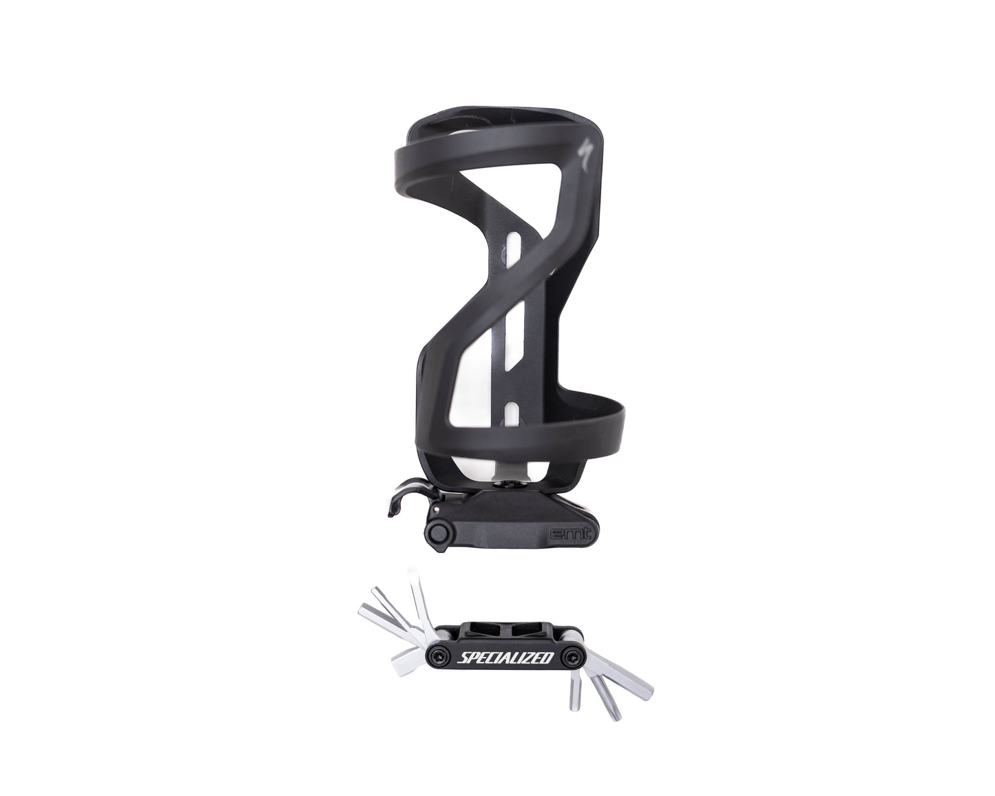 [New Other] Specialized Zee Cage II Side Loading Right DT - Matte Blk W/Tool