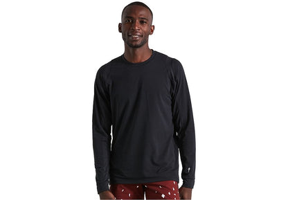 TRAIL JERSEY LS MEN BLK M