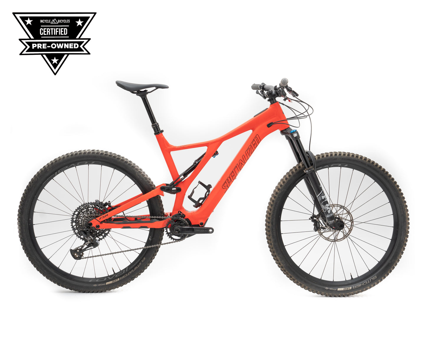 [Pre-Owned] Specialized 2021 Levo Sl Comp Rktred/Blk Xl