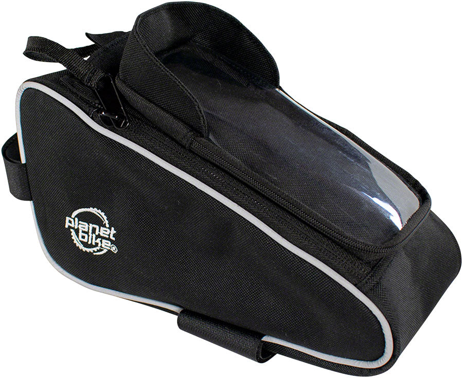 Planet Bike Lunch Box Top Tube/Stem Bag - 74 Cu In, Black