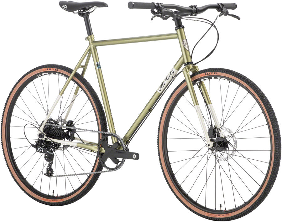 All-City Super Professional Apex 1 Bike - Flash Basil