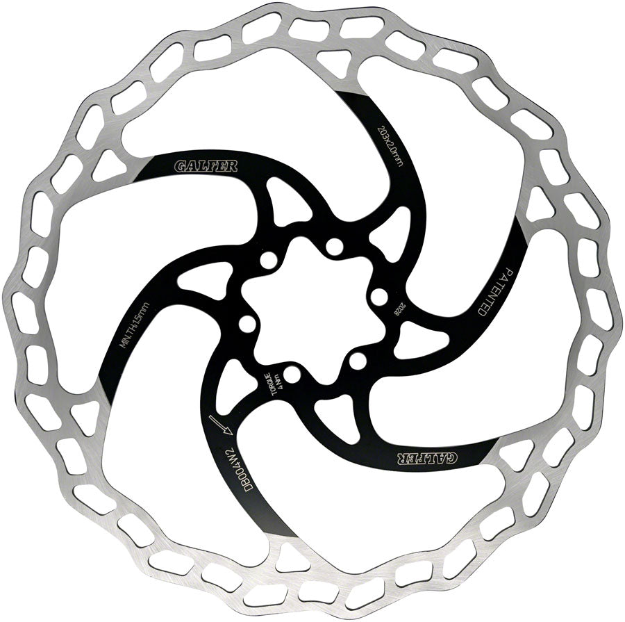 Galfer MTB/E-Bike 6-Bolt Rotor