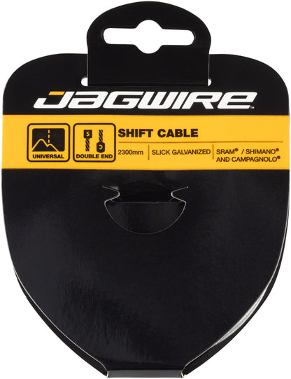 JAGWIRE SPORT SHIFT CABLE - 1.1 X 2300MM SLICK GALVANIZED STEEL FOR SRAM/SHIMANO/CAMPAGNOLO