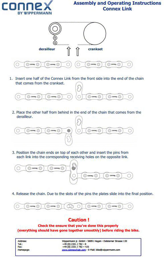 Connex sX Chain