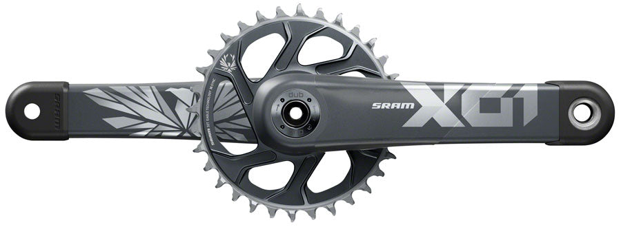 Sram Crankset X01 Eagle DUB 12s w Direct Mount 32T X-SYNC 2 Chainring Lunar Polar (DUB Cups/Bearings not included) C2