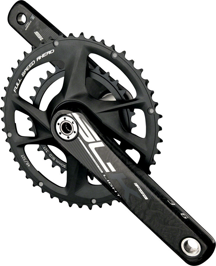 FSA SL-K MODULAR CRANKSET - 175MM 11-SPEED 46/30T DIRECT MOUNT 90 BCD 386 EVO SPINDLE INTERFACE BLACK