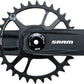 Sram Crank NX Eagle Fat Bike 4" DUB 12s w Direct Mount 30t X-SYNC 2 Steel Chainring Black (DUB Cups/Bearings Not Included)