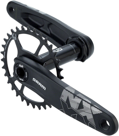 Sram Crank NX Eagle Fat Bike 4" DUB 12s w Direct Mount 30t X-SYNC 2 Steel Chainring Black (DUB Cups/Bearings Not Included)