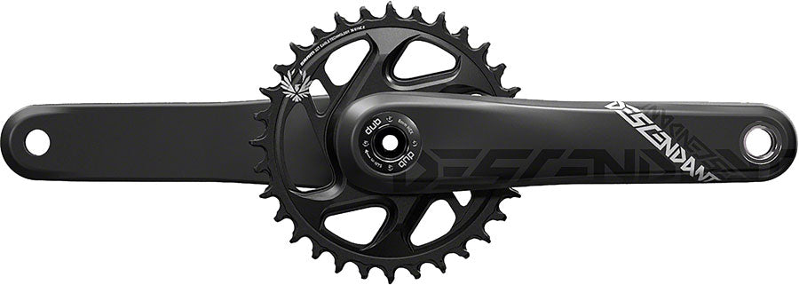 Truvativ Crank Descendant Carbon Eagle DUB 12s w Direct Mount 32t X-SYNC 2 Chainring Black (DUB Cups/Bearings Not Included)