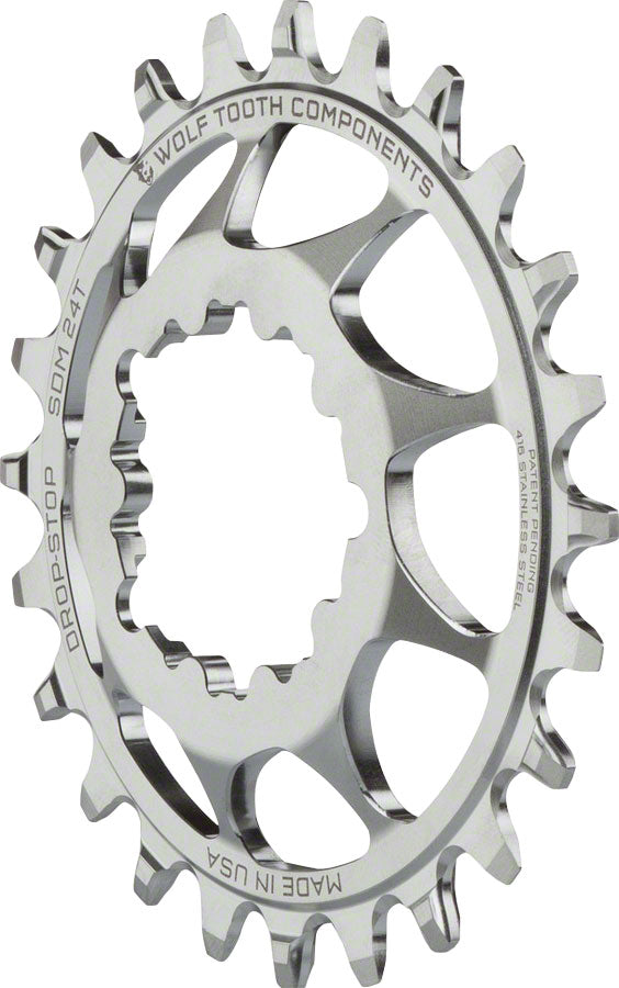 Wolf Tooth Stainless Steel SRAM 3-Bolt Direct Mount Chainrings