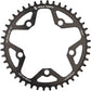 WOLF TOOTH 110 BCD CYCLOCROSS AND ROAD CHAINRING - 42T, 110 BCD, 5-BOLT, DROP-STOP, 10/11/12-SPEED EAGLE AND FLATTOP COMPATIBLE, BLACK