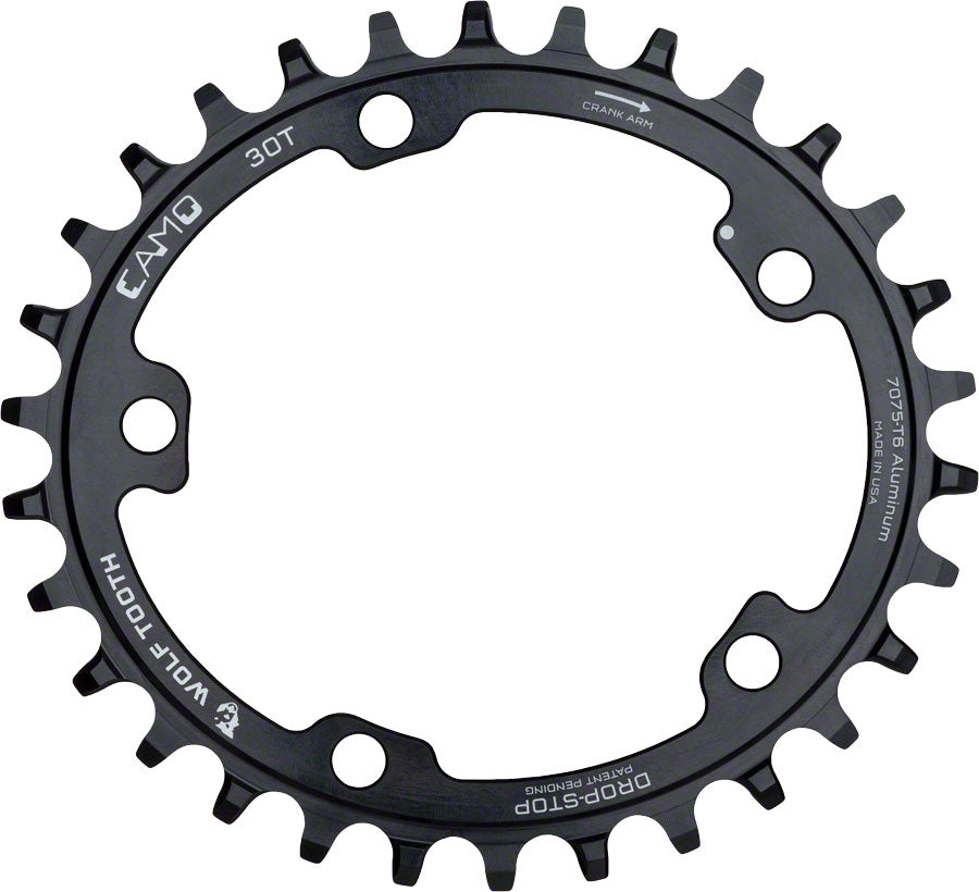 Wolf Tooth Elliptical CAMO Aluminum Chainrings