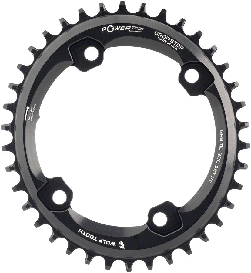 Wolf Tooth Shimano Elliptical 110 BCD GRX Chainrings