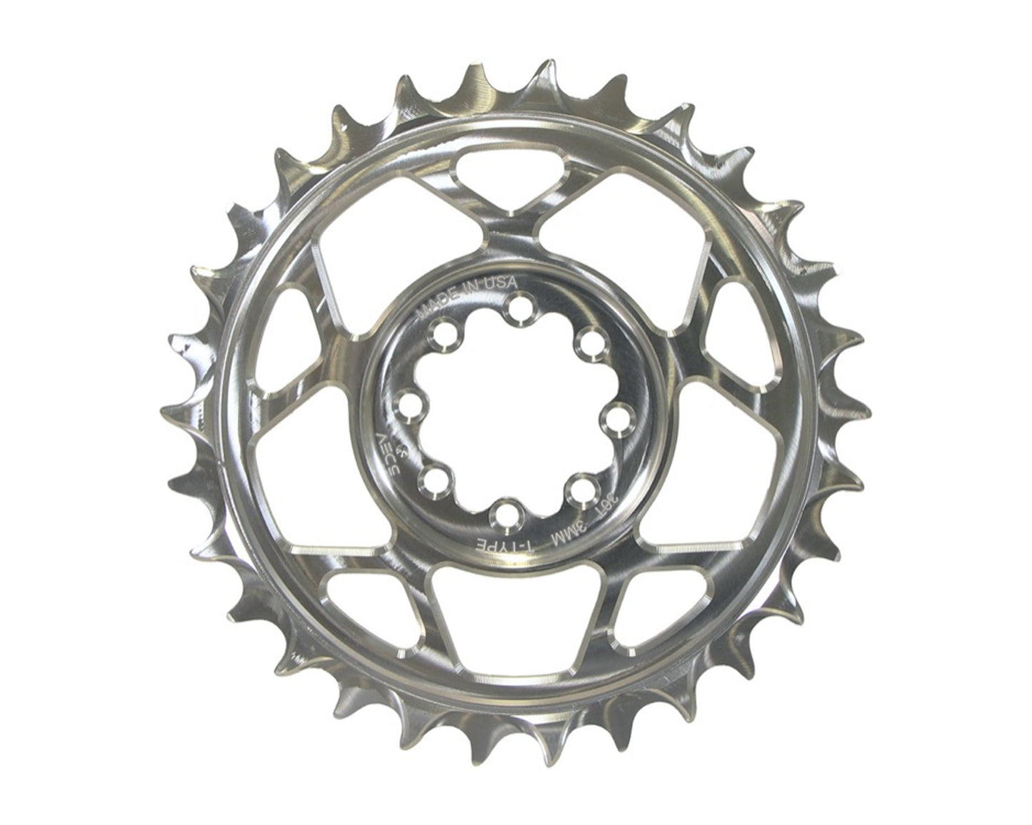 5DEV T-Type Chainring 8 Bolt