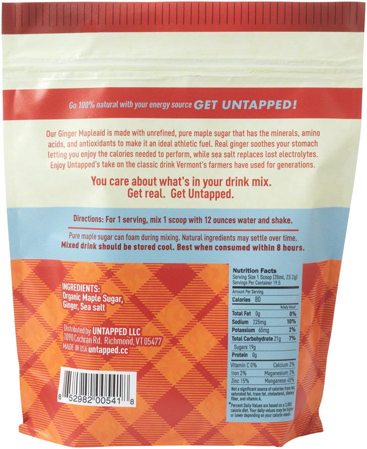 UnTapped Mapleaid Athlete Fuel Drink Mix