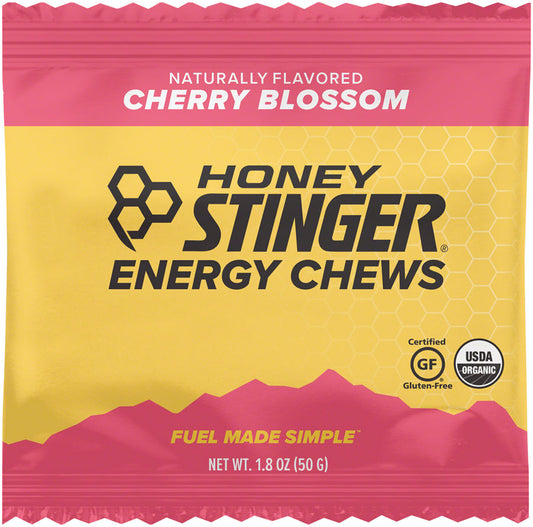 HONEY STINGER ORGANIC ENERGY CHEWS - CHERRY BLOSSOM [SINGLE]