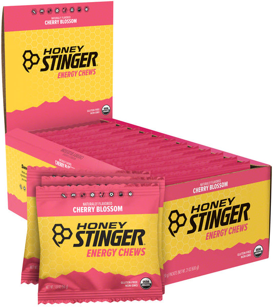 HONEY STINGER ORGANIC ENERGY CHEWS - CHERRY BLOSSOM [SINGLE]