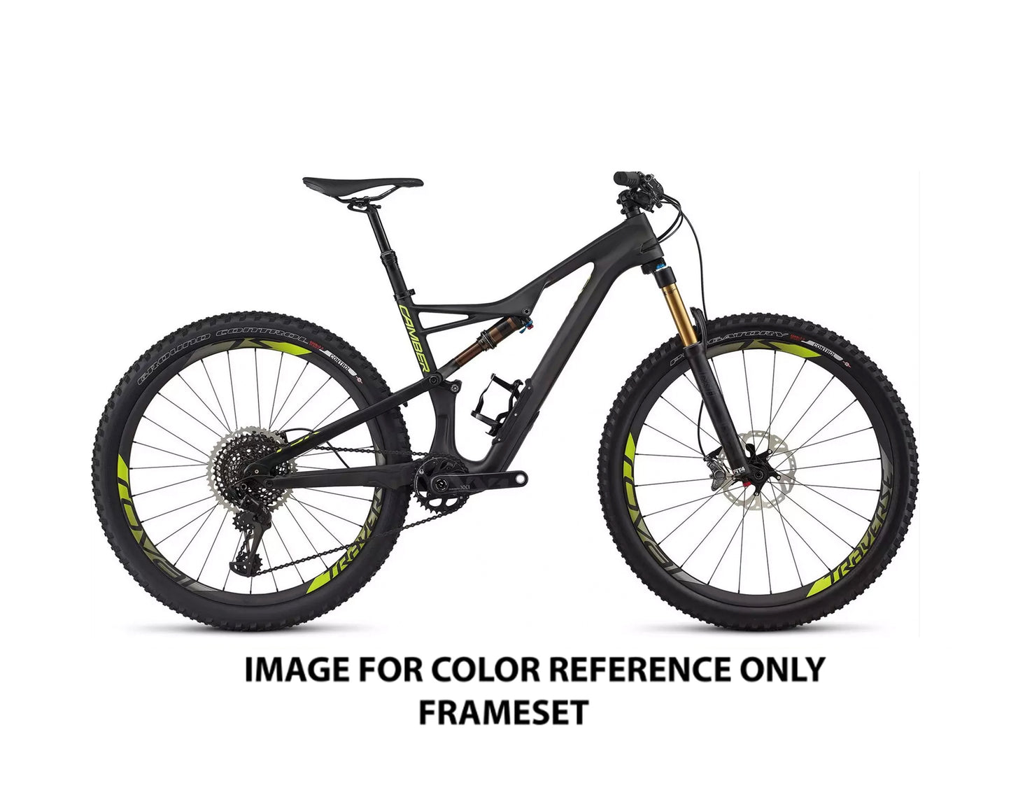 2017 Specialized S-Works Camber FSR Carbon 650B (FRAMESET ONLY) Carb/Blk/Hyp