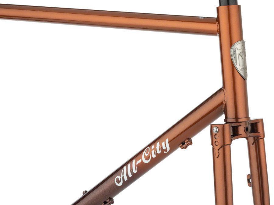 All-City Gorilla Monsoon Frameset - Root Beer Keg