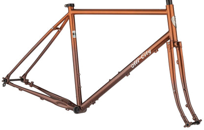 All-City Gorilla Monsoon Frameset - Root Beer Keg