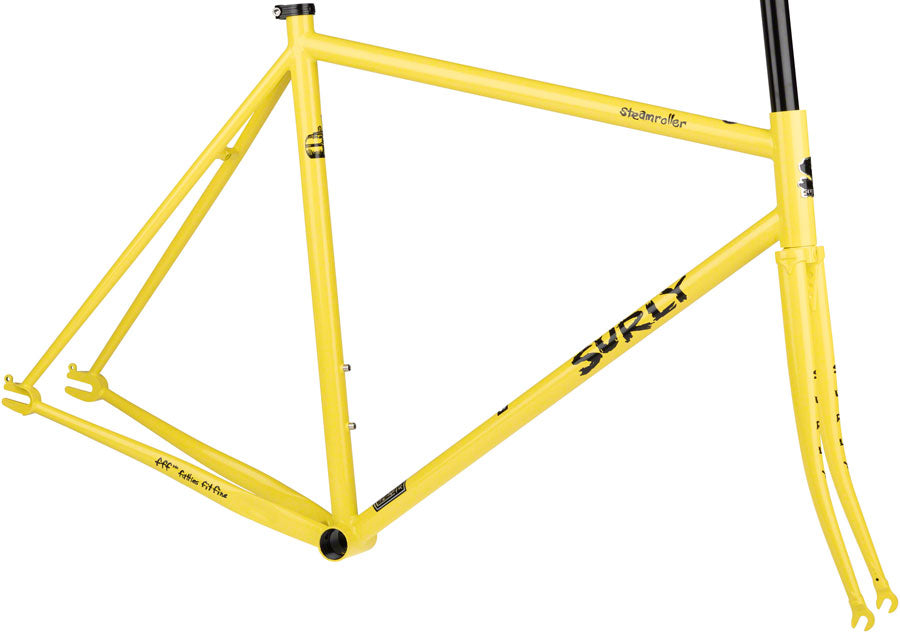 Surly Steamroller Frameset - Banana Candy Yellow