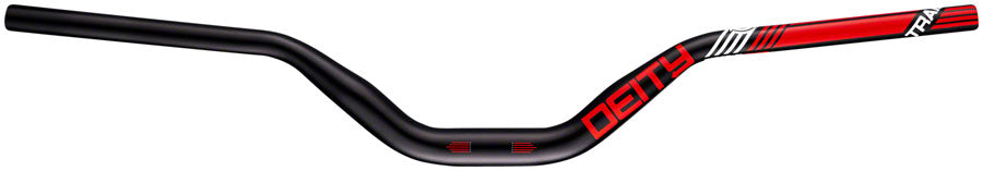 DEITY COMPONENTS HIGHSIDE RISER HANDLEBAR - 80MM RISE 760MM WIDTH 31.8MM CLAMP RED