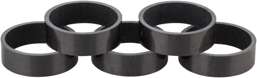 Whisky Parts Co. No.7 Carbon Headset Spacers 5-Pack