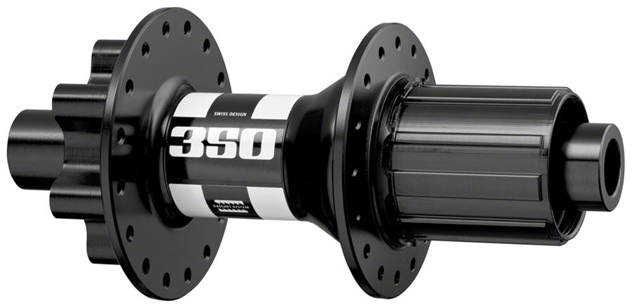 DT Swiss 350 Rear Hub - 12 x 157mm, 6-Bolt, HG 11 MTN, Black, 32H, 18pt