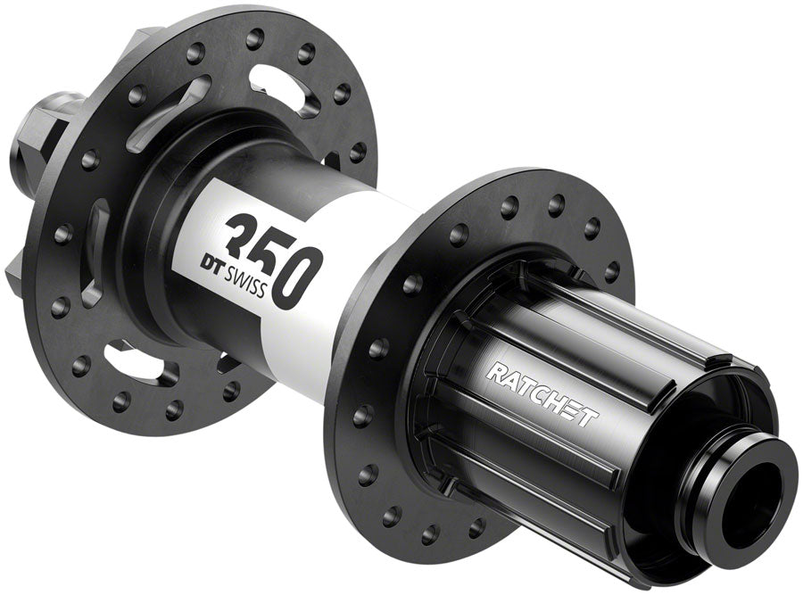 DT SWISS 350 REAR HUB - 12 X 148MM 6-BOLT HG11 MTN BLACK 32H 36PT