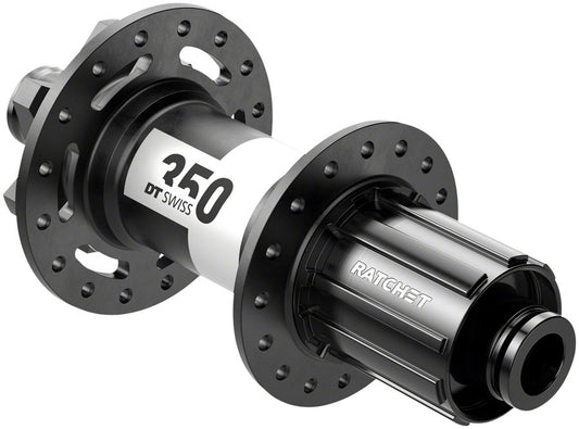 DT SWISS 350 REAR HUB - 12 X 148MM 6-BOLT HG11 MTN BLACK 32H 36PT