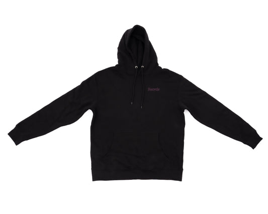 Incycle Skull Hoodie Black