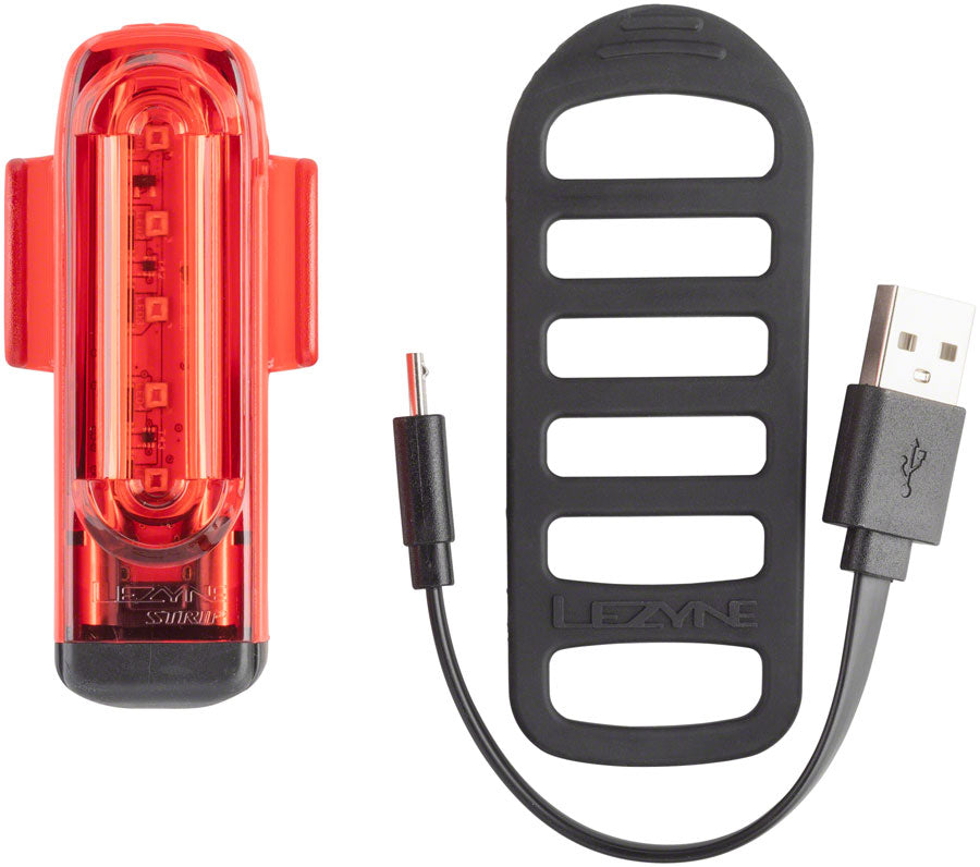 Lezyne Strip Drive Pro 300 Rear - Red