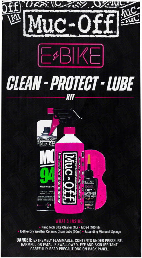 MUC-OFF EBIKE CLEAN PROTECT LUBE KIT