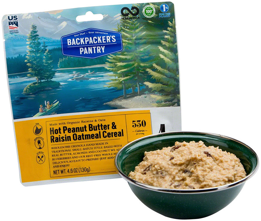 Backpacker's Pantry Organic Peanut Butter and Raisin Oatmeal