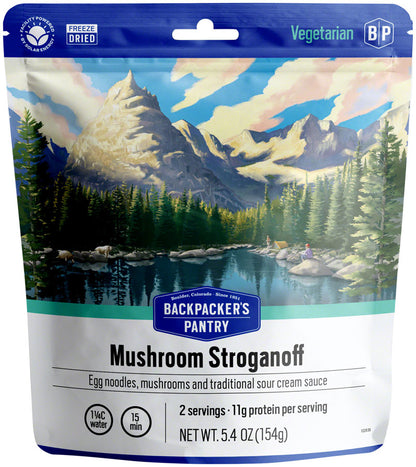 BACKPACKER'S PANTRY MUSHROOM STROGANOFF - 2 SERVINGS