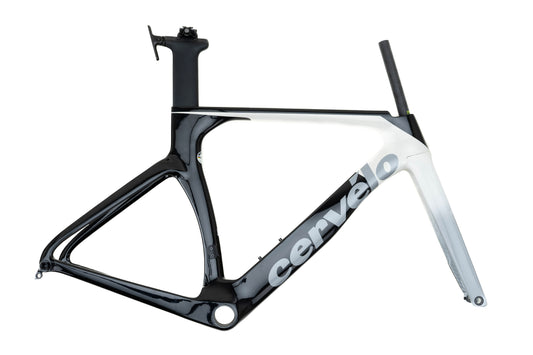 [New Other] Cervelo P-Series Disc Frameset White/Grey 51cm