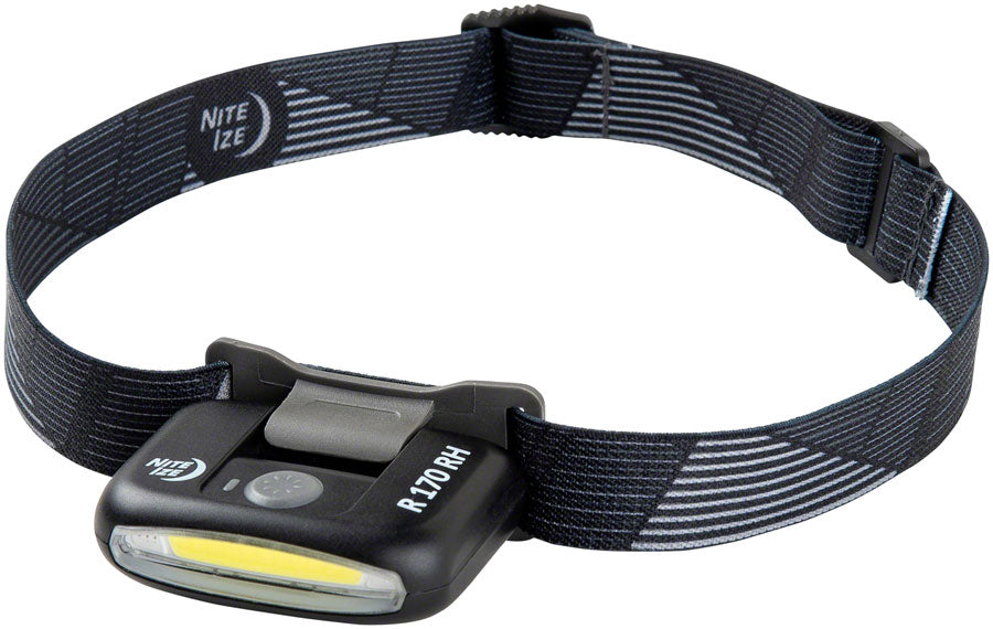 NITE IZE RADIANT 170 RECHARGEABLE HEADLAMP - BLACK