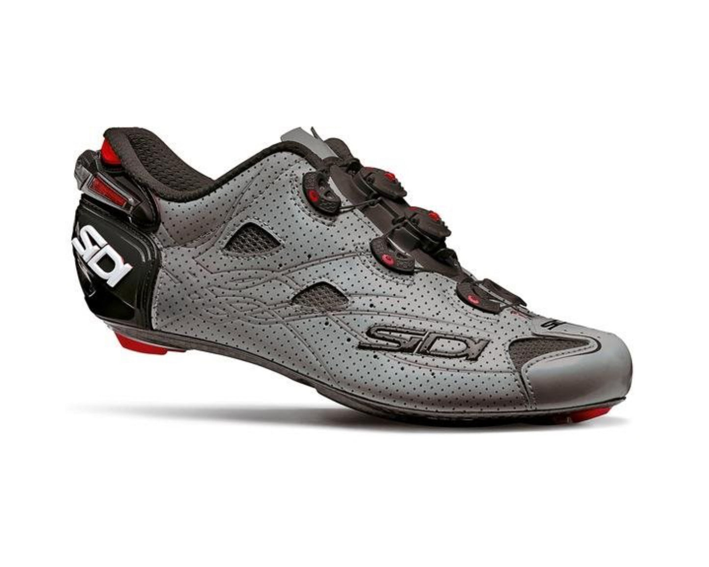 Sidi Shot Air Shoe Mat Blk/Mat Gry 44